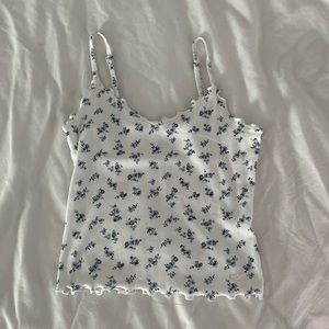 Hollister floral tank top